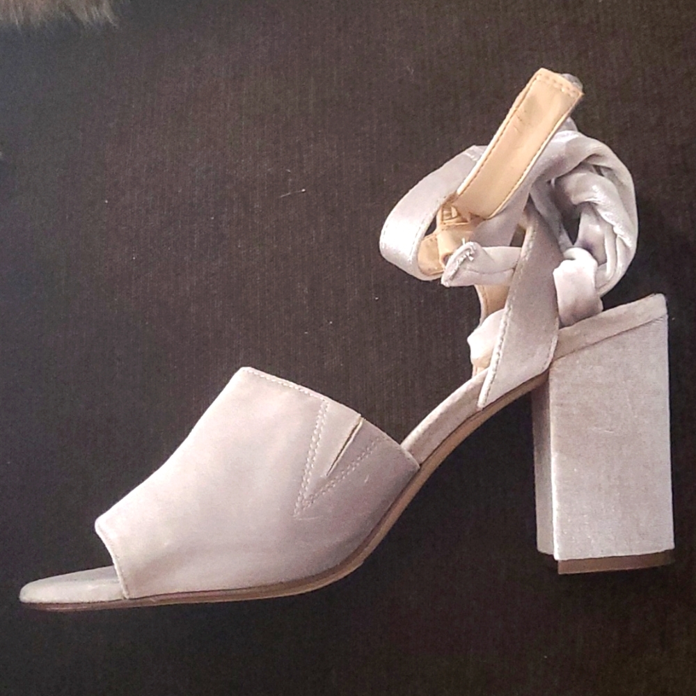 Silver heels